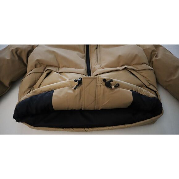 SOIA & KYO Women's Sz S Toffee Brown Cindi Hooded Down Puffer Jacket - Picture 9 of 12